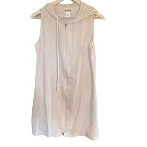 Wearabout small bathing suit zipper cover up hooded pineapple